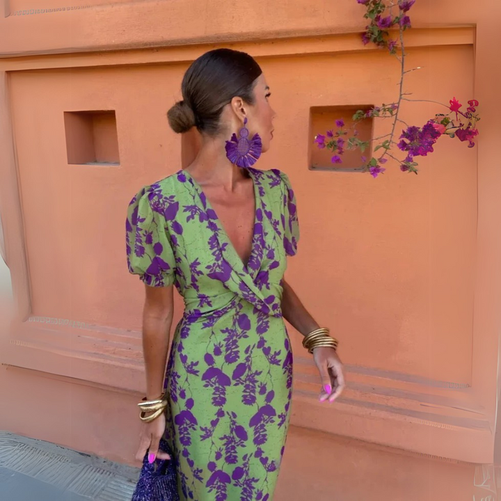 Danielle - Floral Midi Dress