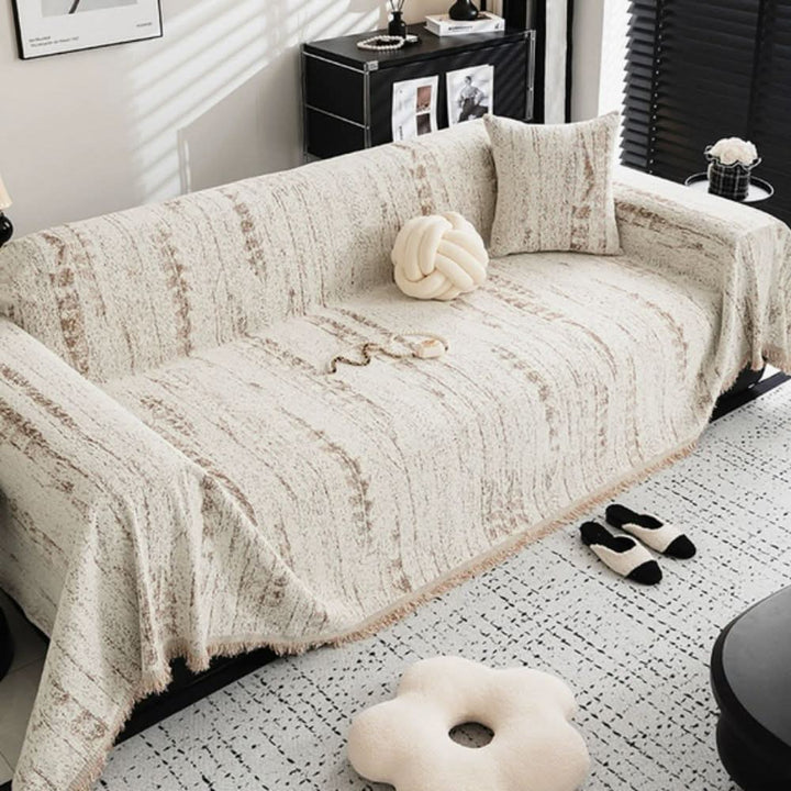 BowLift | Stylish Chenille Sofa Cover for Effortless Style