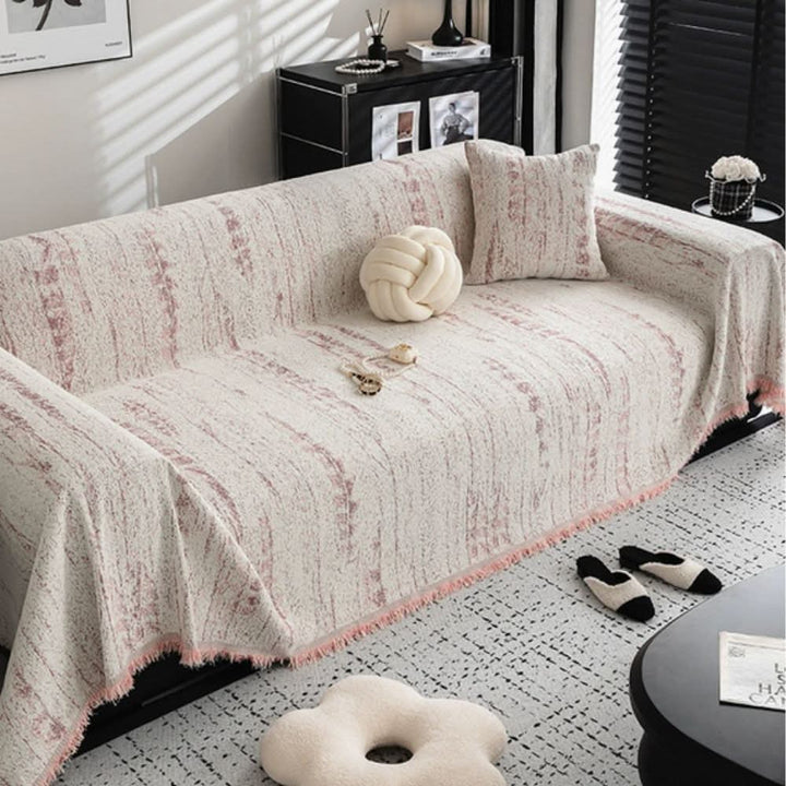 BowLift | Elegant chenille sofa cover with easy care