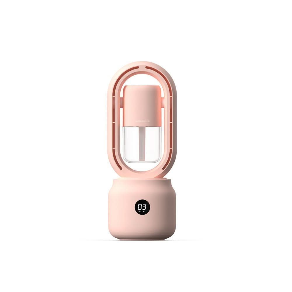 BowLift | Portable fan without blades with humidifier and night light for refreshing comfort