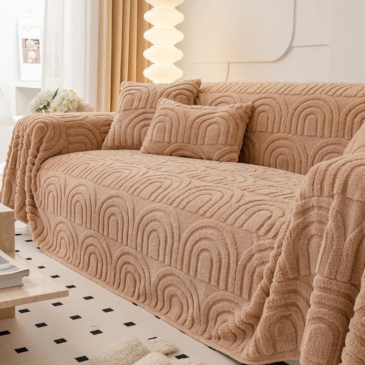 BowLift | Thick quilted sofa cover for secure fit