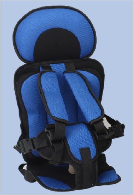 Azura | Portable Child Travel Car Seat | Foldable Safety Booster with 5-Point Harness | Ages 0–12 Years