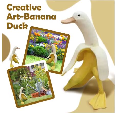 BowLift | Banana Duck Ornament
