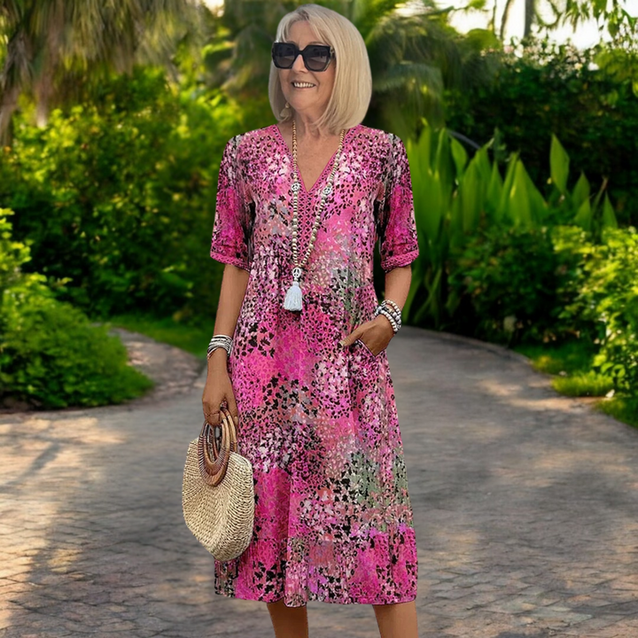 Vanessa | Flowing Boho Dress