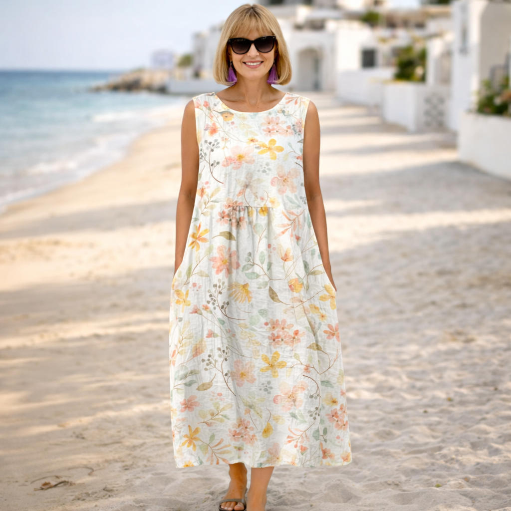 Kate | Midi Dress - Effortless Comfort