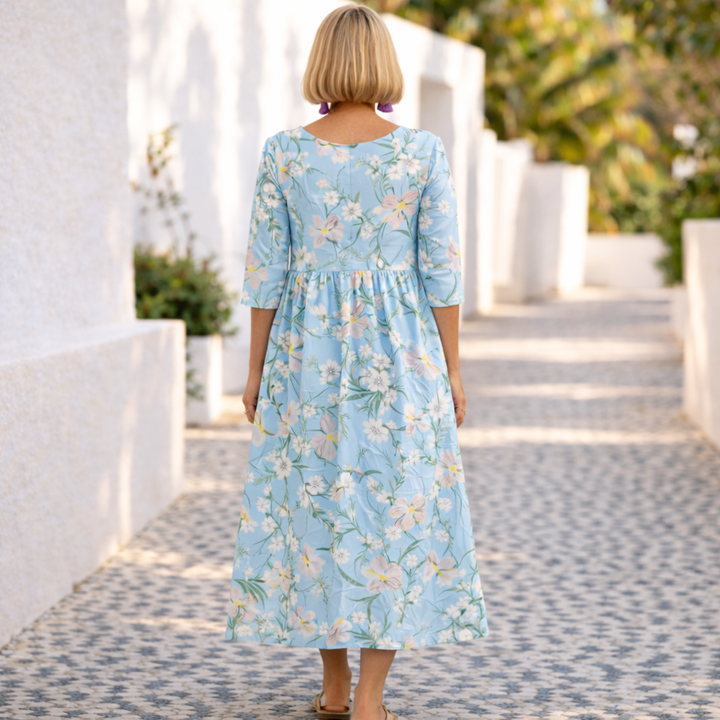 Mary | Summer Floral Dress