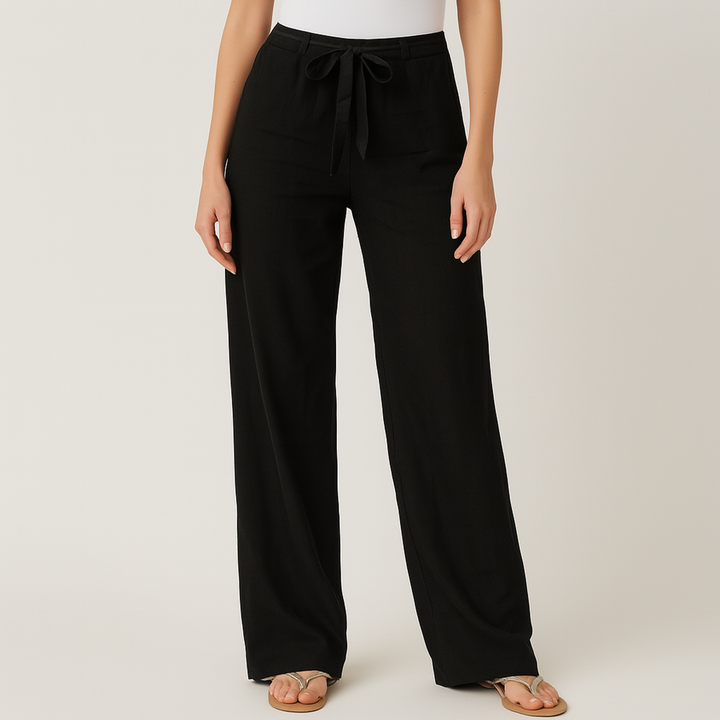 Lorraine – Effortless Tie Waist Pants