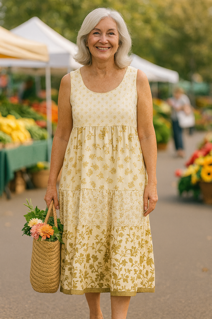 Evelane | Flow Midi Dress - Where Comfort Meets Confidence