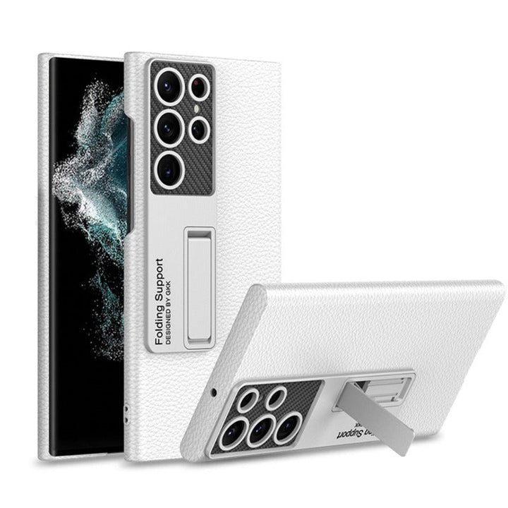 Azura | Luxurious, ultra-thin leather phone case, shockproof, for Samsung Galaxy 23