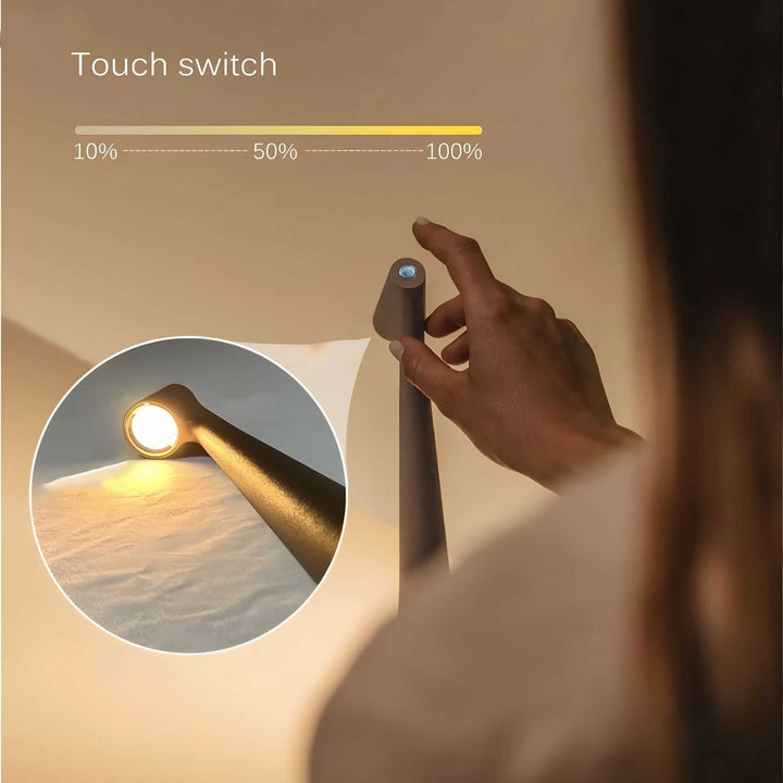 BowLift | SlimLuxe - Cordless Table Lamp with Adjustable Brightness