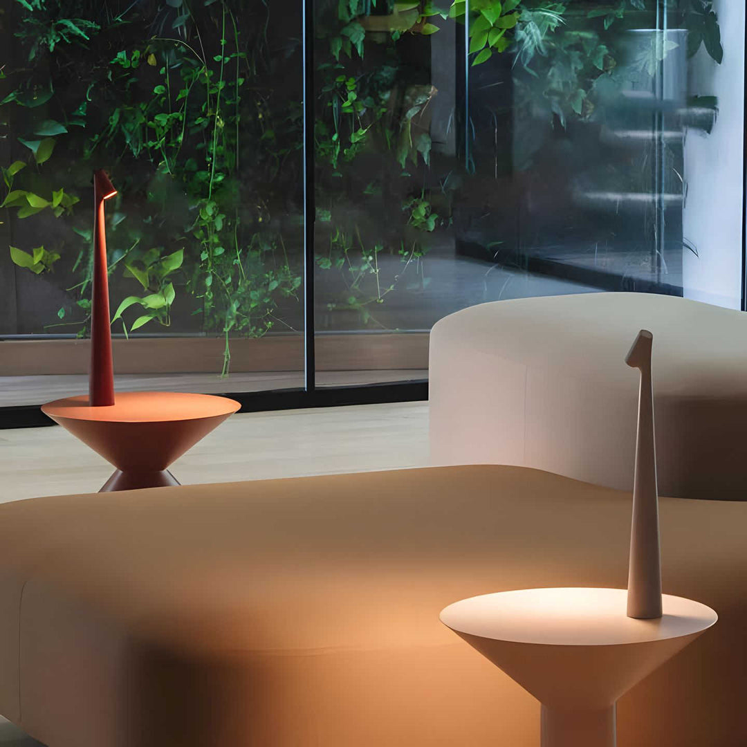 BowLift | SlimLuxe - Cordless Table Lamp with Adjustable Brightness