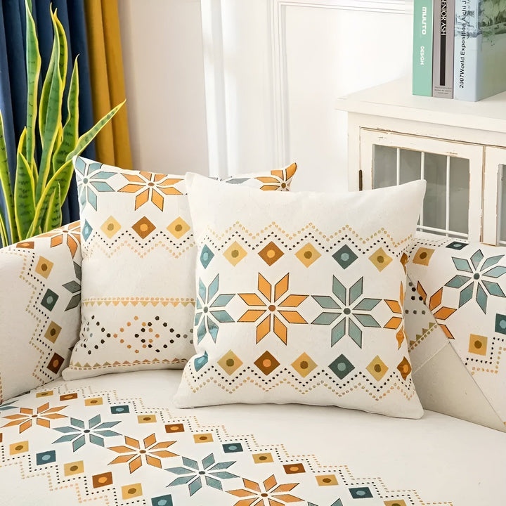 Boho Style Sofa Cover – Elastic & UsaBowlifte Year-Round | Protects and Gives a New Look | Bowlift