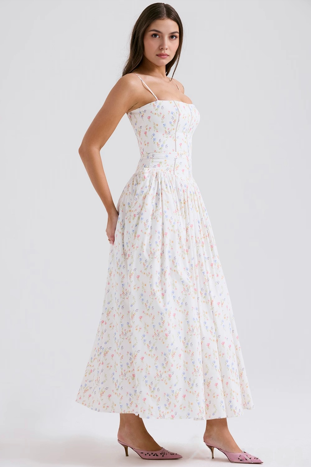 VIOLETTA - Posy Midi Dress