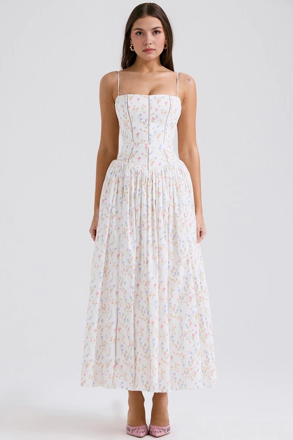 VIOLETTA - Posy Midi Dress