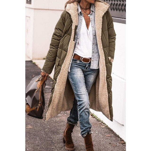 Ariella | Longline Sherpa Coat