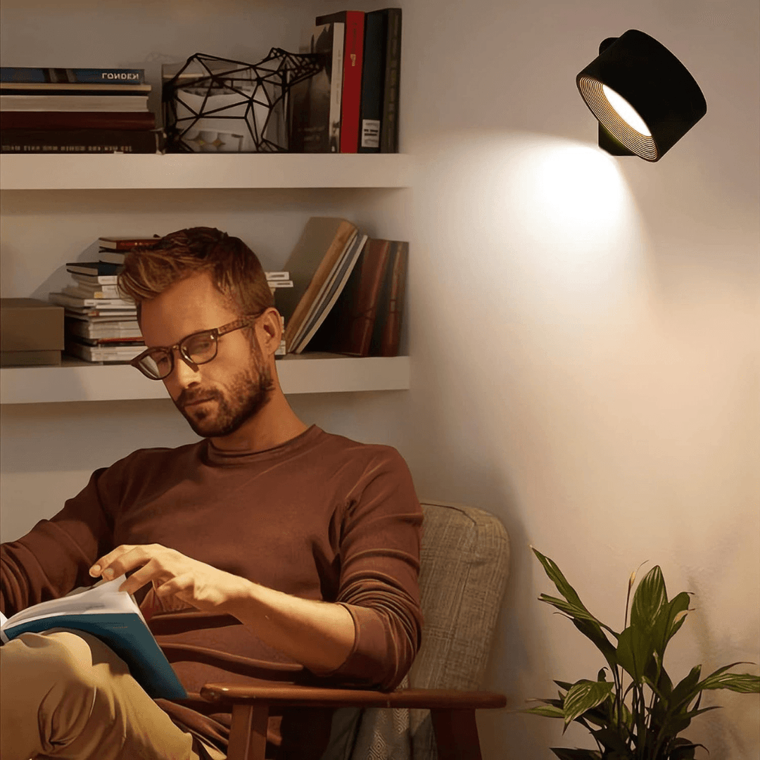 BowLift | 360° wireless rechargeable wall light | Versatile LED lighting solution