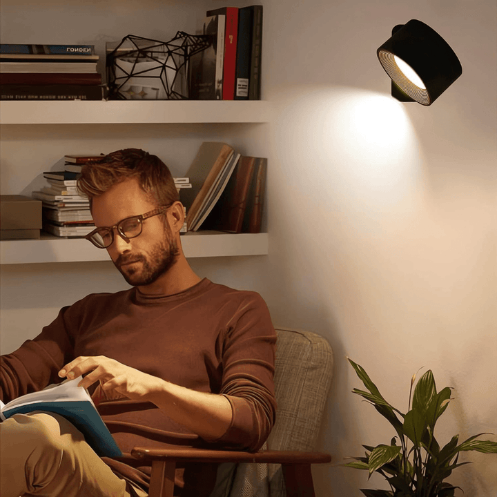 BowLift | 360° wireless rechargeable wall light | Versatile LED lighting solution