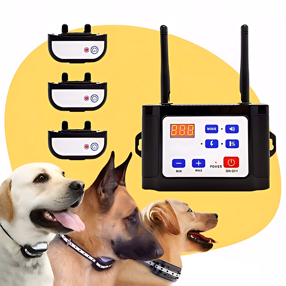 Azura | SafeZone - Wireless Dog Fence & Training Collar | Animal-Friendly Correction Methods | Rechargeable & Waterproof