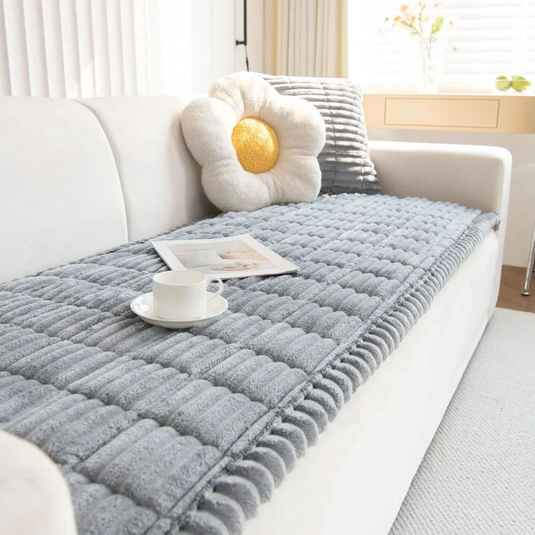 BowLift | WarmHaven - Premium-Jacquard-Sofa cover for all-year comfort