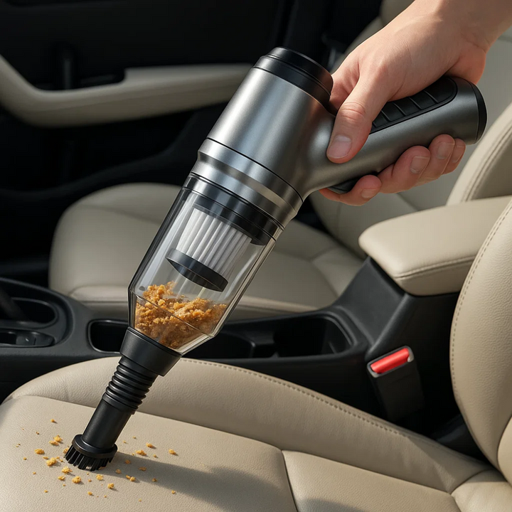 Azura | Car Vacuum Cleaner - Powerful and Compact Car Vac for Quick Cleaning