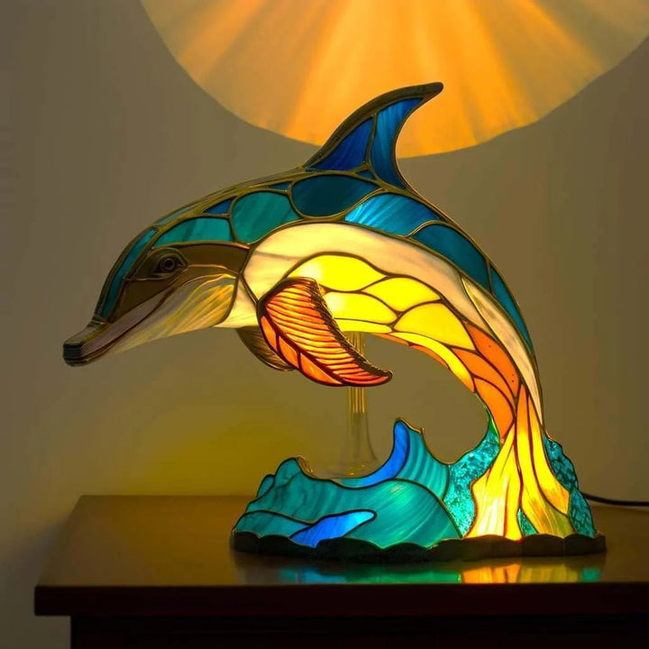 BowLift | Animal Stained Glass Table Lamp Ornament
