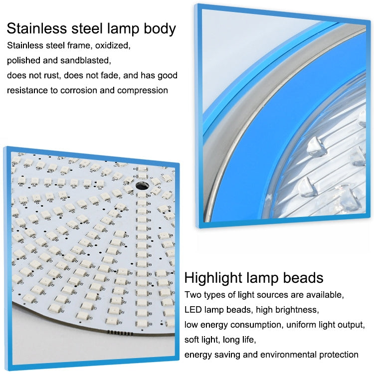 BowLift | 18W LED Stainless Steel Wall Mounted Pool Light Landscape Underwater Light (Colorful Light)