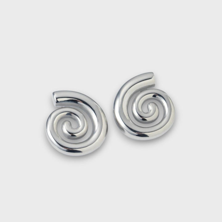 Jay – Modern Lightweight Spiral Earrings