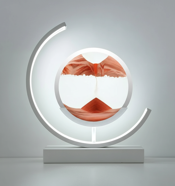 BowLift | DuneGlow Table Lamp – Handmade Ambient Lamp with Soothing Light and Modern Design