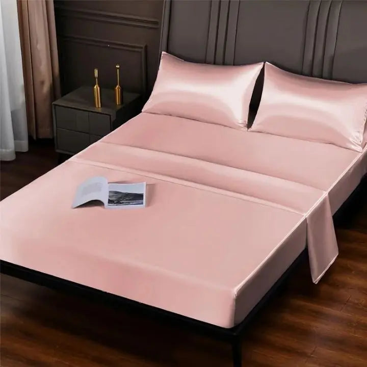 BowLift | Ice Silk Bed Sheet – Cool & breathable bedding set