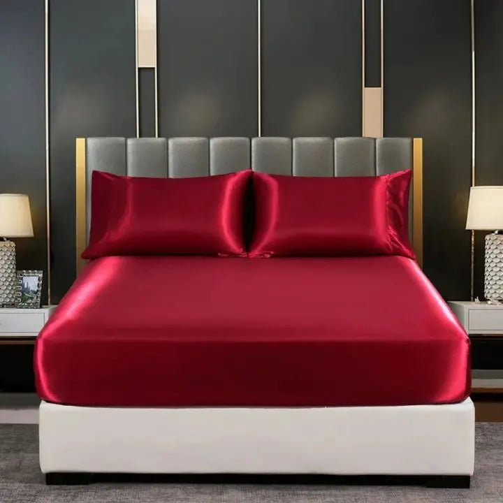 BowLift | Ice Silk Bed Sheet – Cool & breathable bedding set