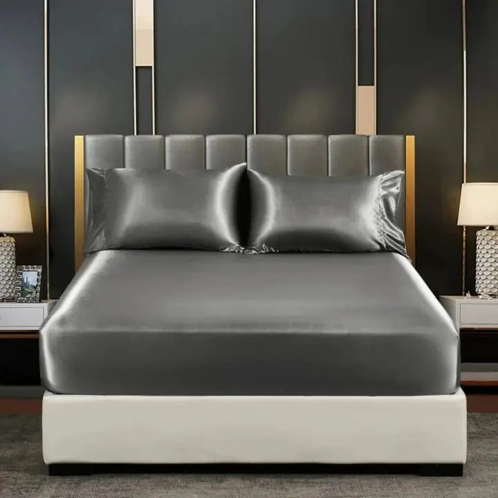 BowLift | Ice Silk Bed Sheet – Cool & breathable bedding set