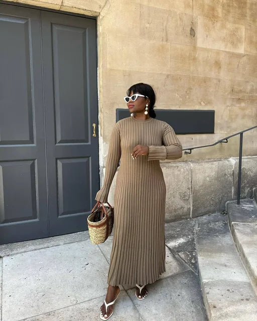 Maxi - Knitted Long Maxi Dress