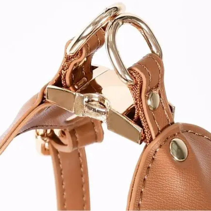 Adjustable Leather Dog Harness with Custom Engraving Azura