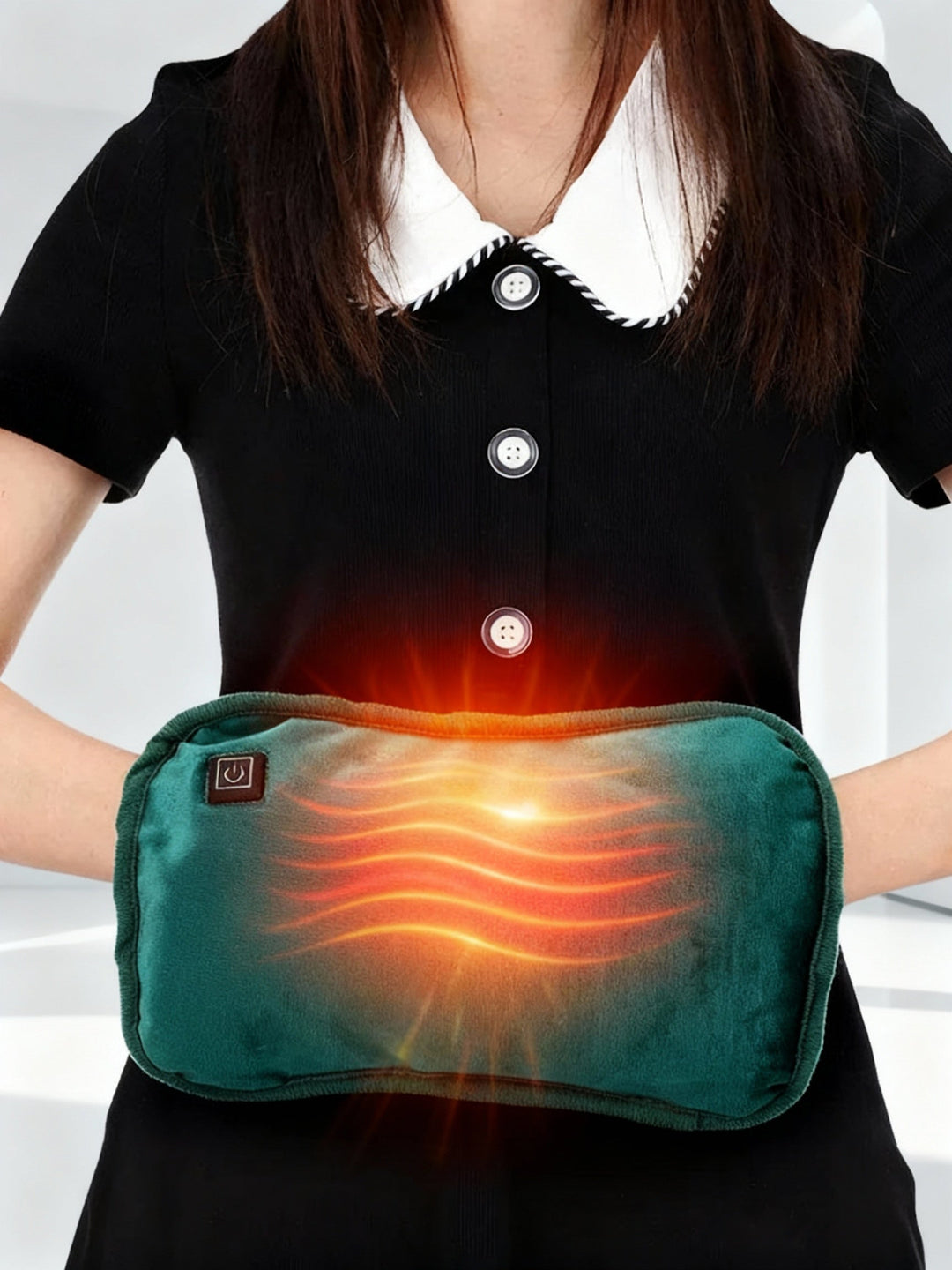 Azura | Portable Heating Pad | 30x20 cm | Fast Heating, Multipurpose Hand/Body Warmer