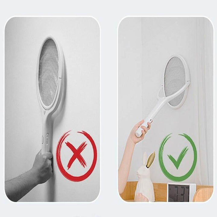 Azura | Fly swatter – FlyZap – foldable USB connection – safe for children and pets