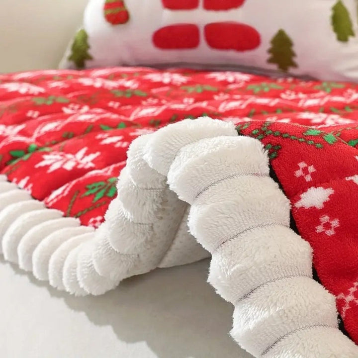 BowLift | Festive Holiday Winter Sofa Cover