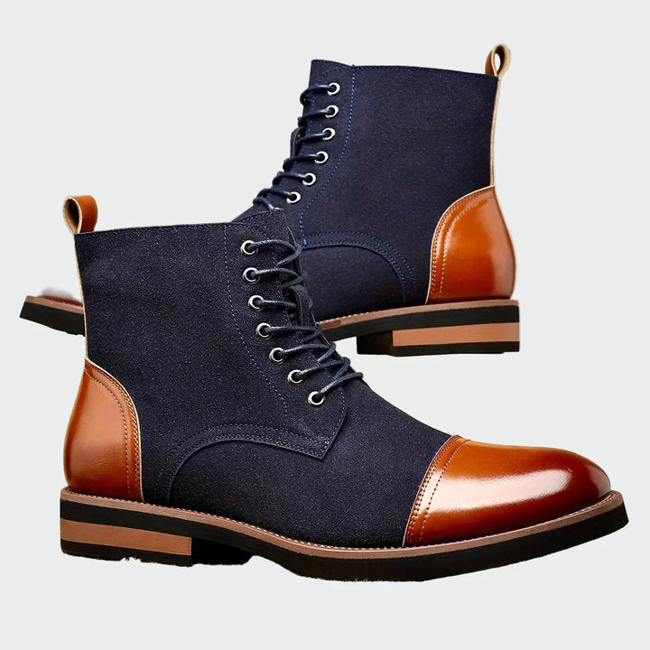 Leather Oxford Boots