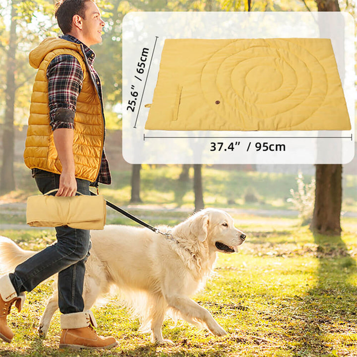 Azura | Folding Waterproof Portable Dog Car Seat Mat Dog Camping Mat