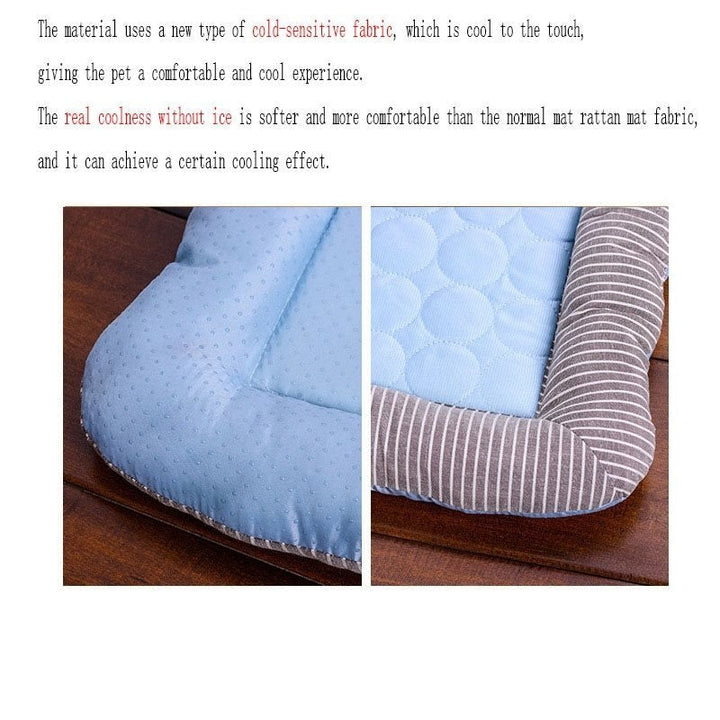 FurChill Frenchie Breathable Dog Bed – Cooling Mat with Non-Slip Base for Hot Days | Azura