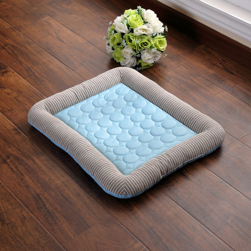 FurChill Frenchie Breathable Dog Bed – Cooling Mat with Non-Slip Base for Hot Days | Azura