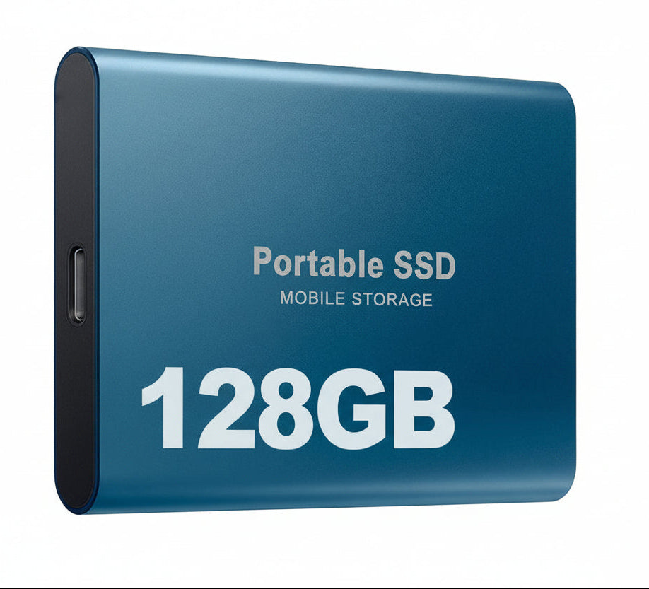 Azura | Portable SSD 128GB Hard Drive External Storage Compact Fast Best Quality