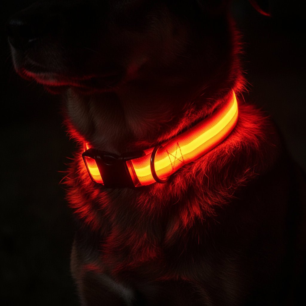 Azura | LED Safety Dog Collar with Adjustable Fit