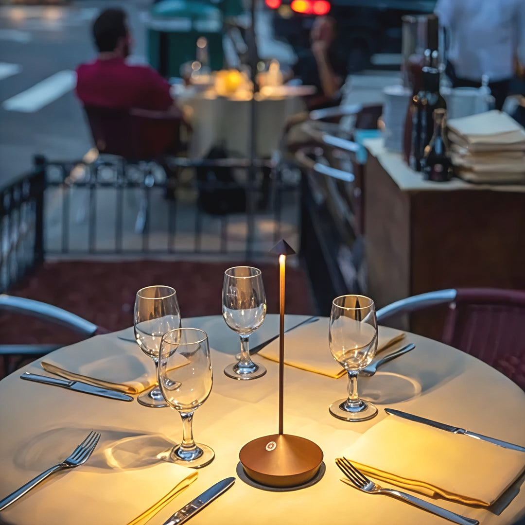 BowLift | Table Lamp Wireless LED Rechargeable Aluminium Light