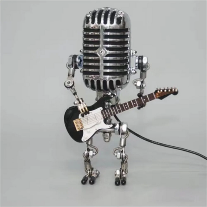 BowLift | Table Lamp Industrial Metal Robot Desk Light
