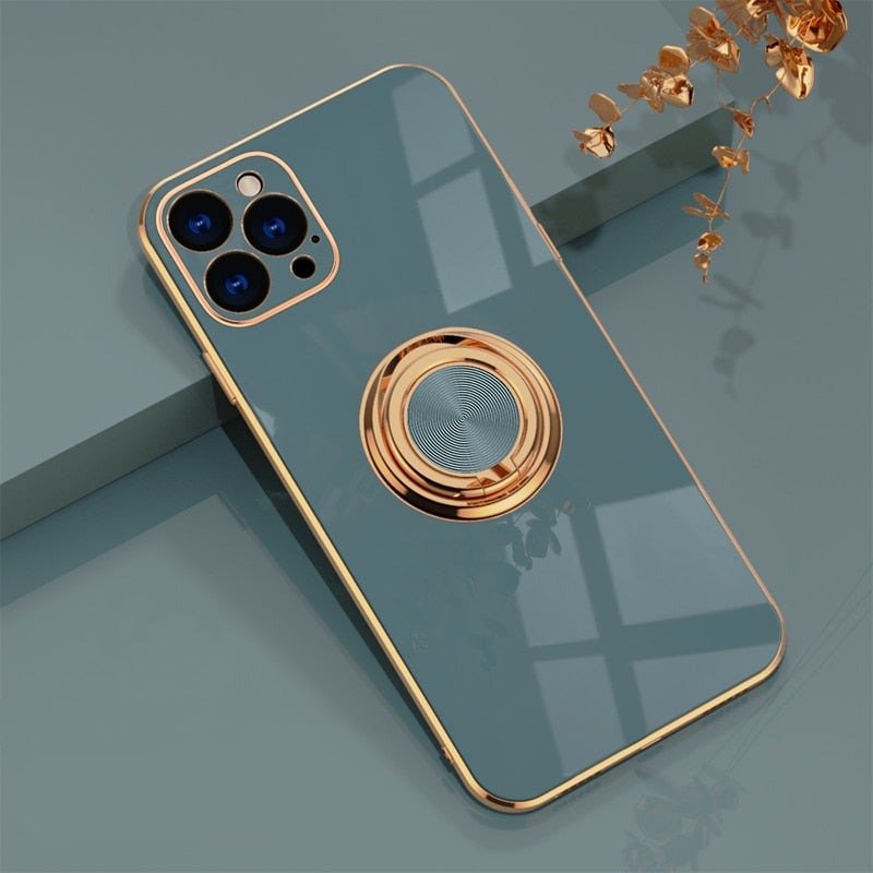 Azura | iPhone Case with Metal Stand Ring