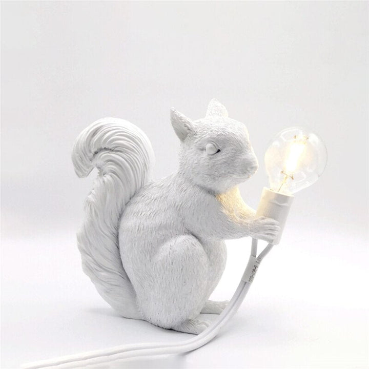 BowLift | SquirrelBright Nordic Squirrel Table Lamp | Designer Decor | LED Mood Light | Perfect for Home