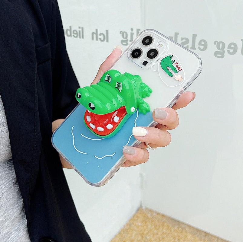 Azura | Crocodile Bite iPhone Case