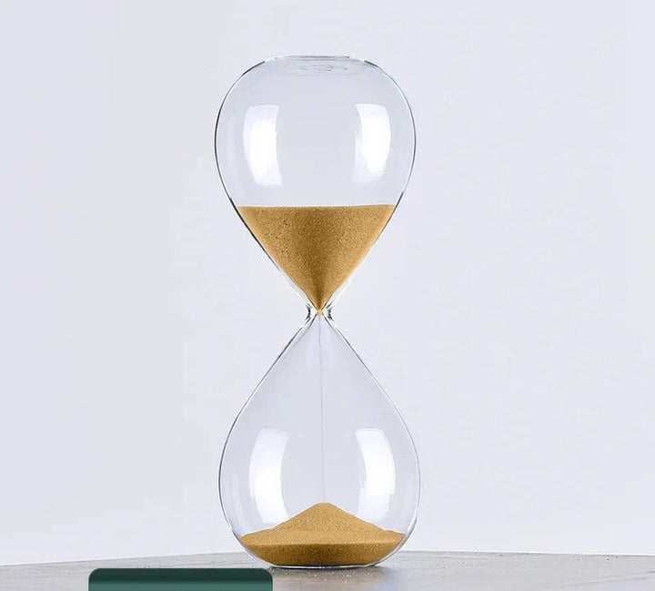 BowLift | Glass Sand Timer | Stylish Decoration with 5/10/30/60 Minutes Indication