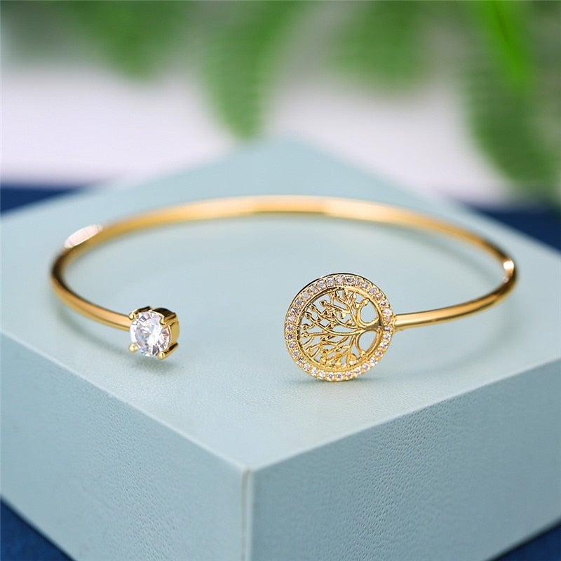 Family Tree Adjustable Bracelet