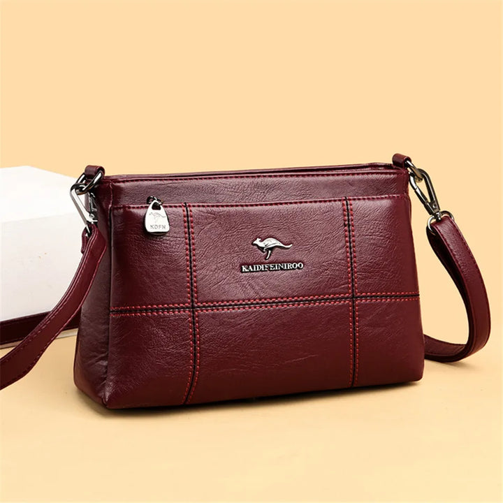 Palmera Partitioned Shoulder Bag